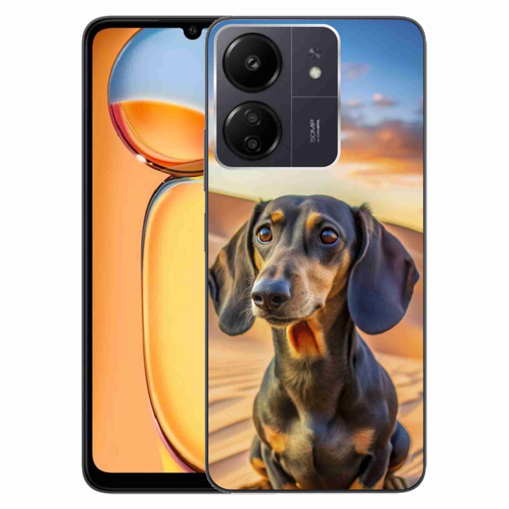 Gél borítás mmCase a Xiaomi Poco C65/Redmi 13C-hez - borz 3