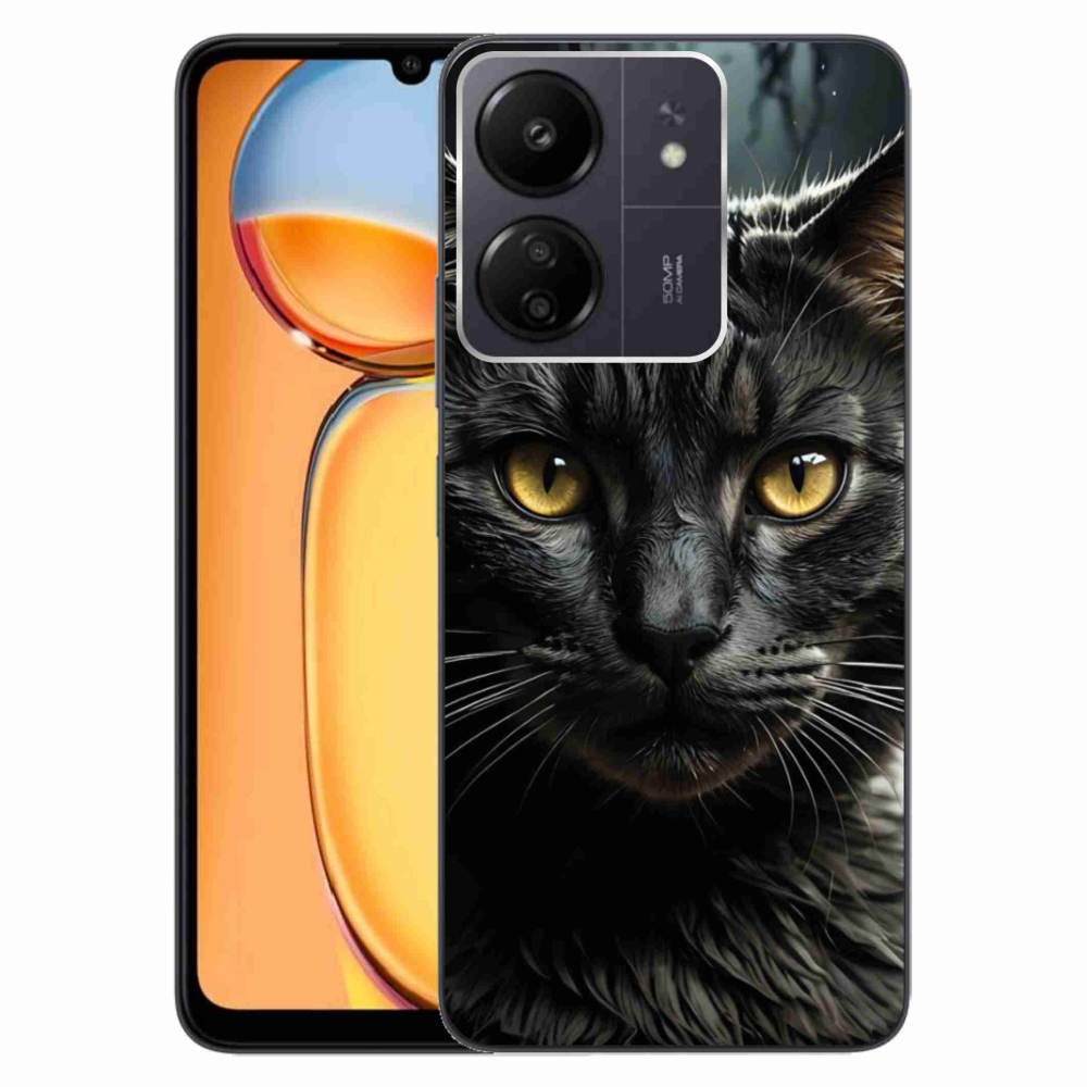 Gél borítás mmCase a Xiaomi Poco C65/Redmi 13C - macskaszem 3