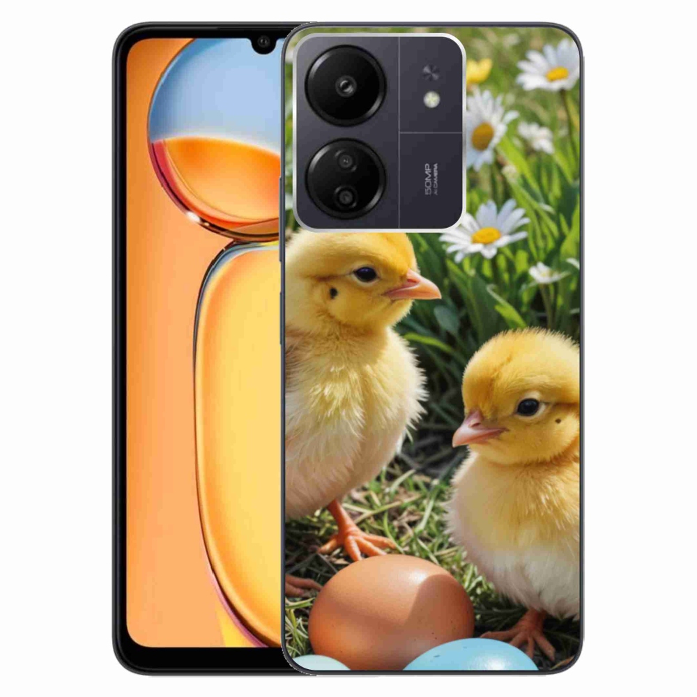 Gél borítás mmCase a Xiaomi Poco C65/Redmi 13C - csirkékhez