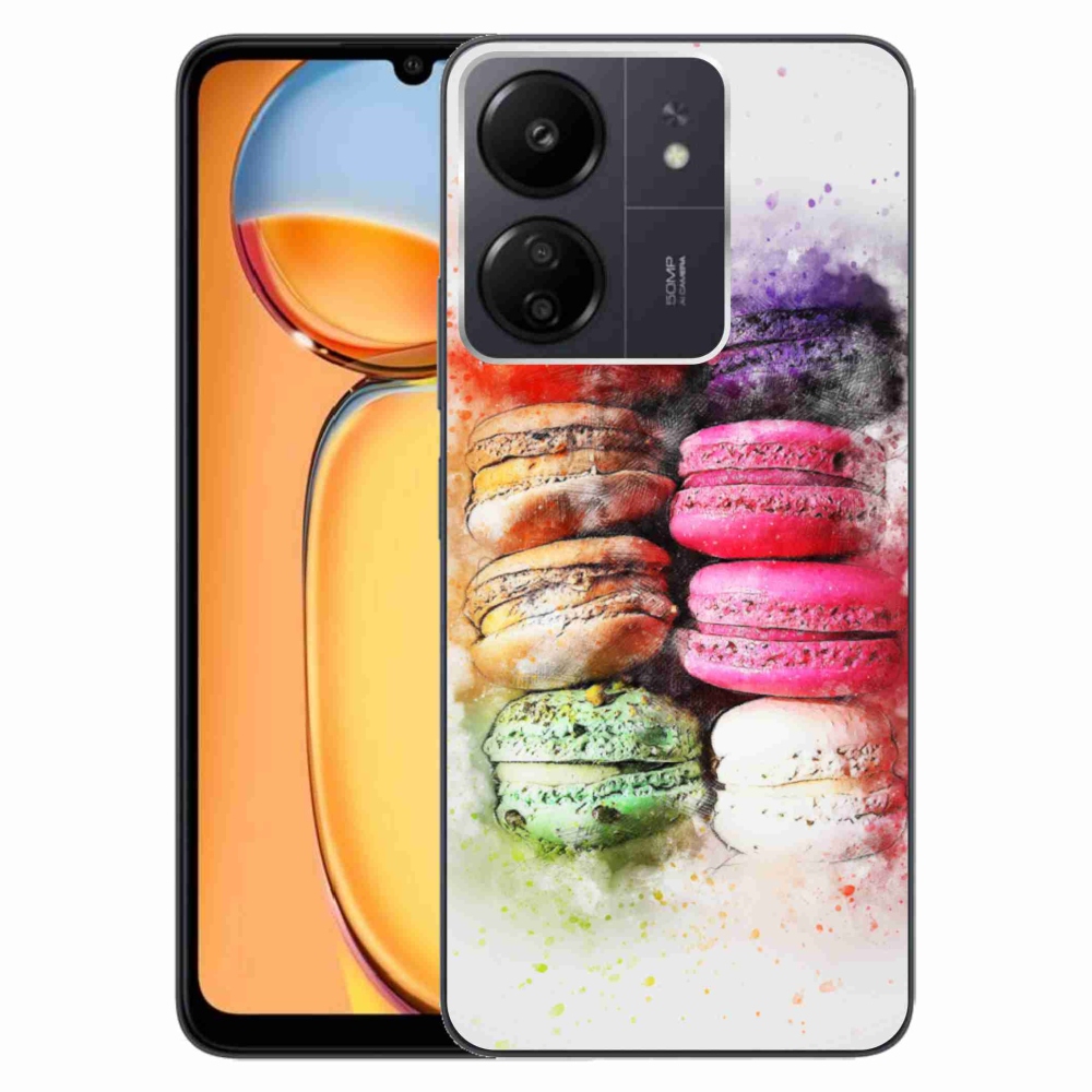 Gél borítás mmCase a Xiaomi Poco C65/Redmi 13C készülékhez - makronok