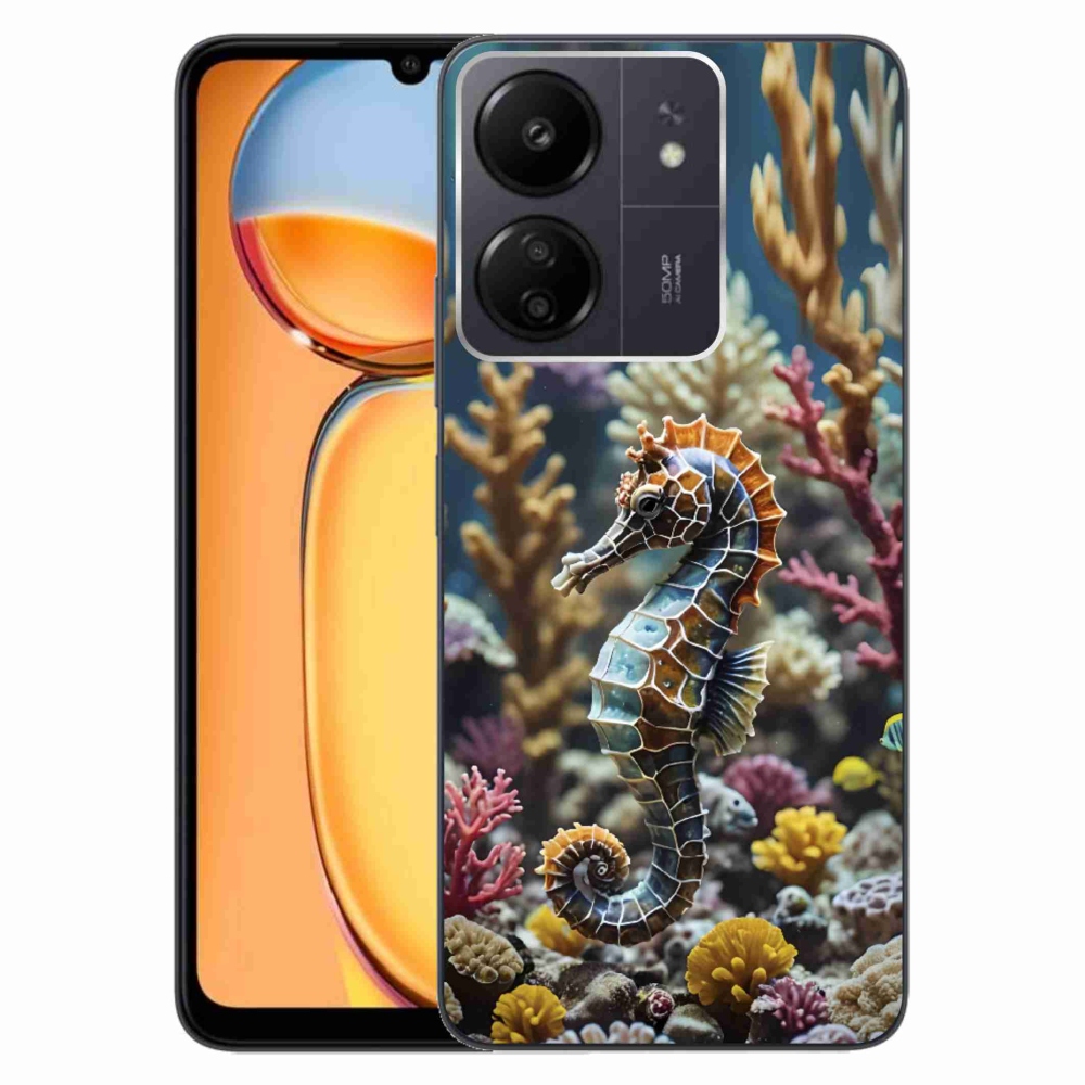Gél borítás mmCase a Xiaomi Poco C65/Redmi 13C-hez - csikóhal 2
