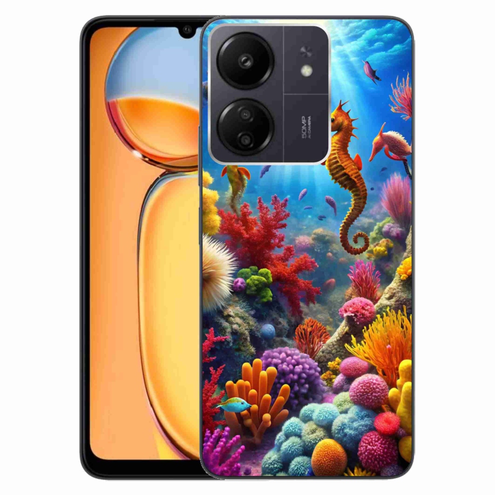 Gél borítás mmCase a Xiaomi Poco C65/Redmi 13C számára - Sea World 3