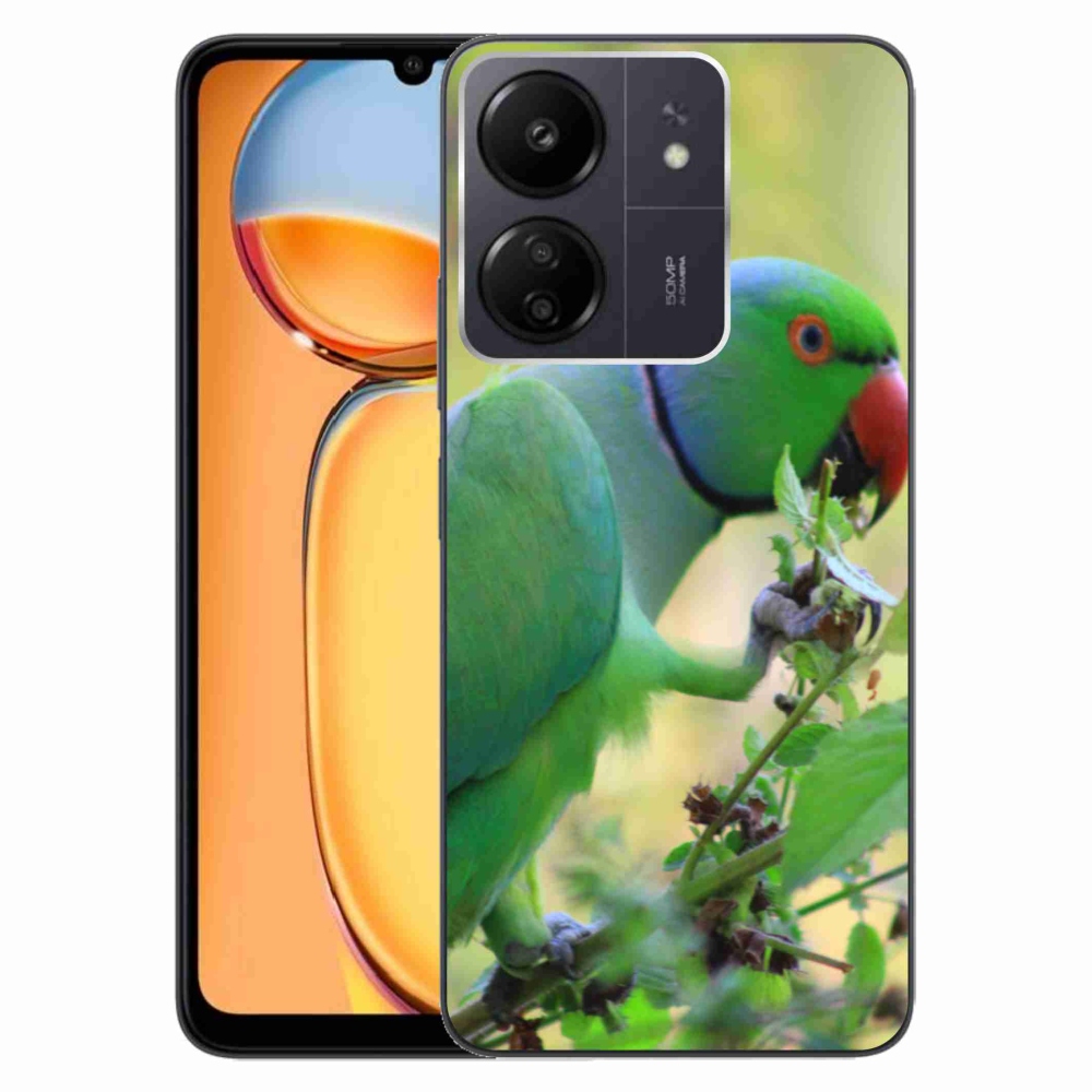 Gél borítás mmCase a Xiaomi Poco C65/Redmi 13C készülékhez - parrot alexandr