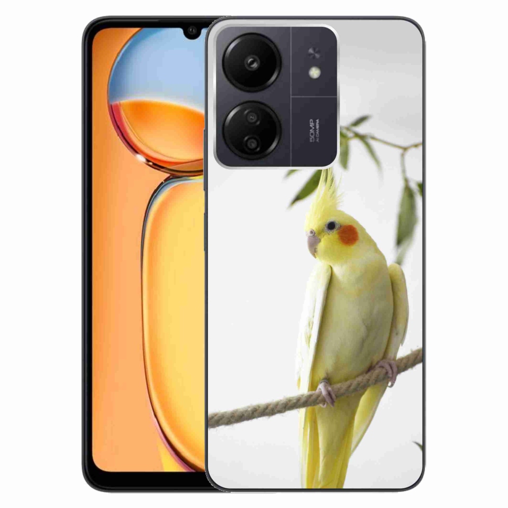Gél borító mmCase for Xiaomi Poco C65/Redmi 13C - papagáj korela chocholatá