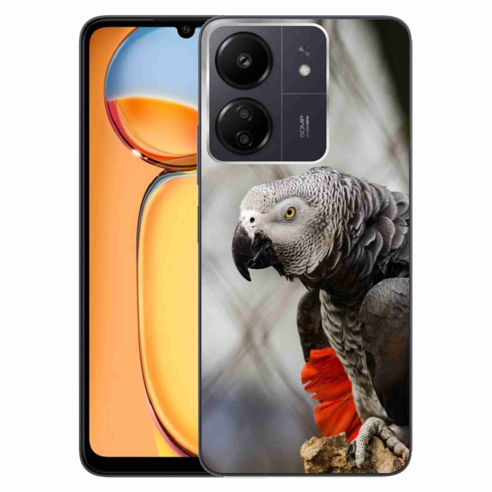 Gél borítás mmCase a Xiaomi Poco C65/Redmi 13C készülékhez - parrot jacko 3