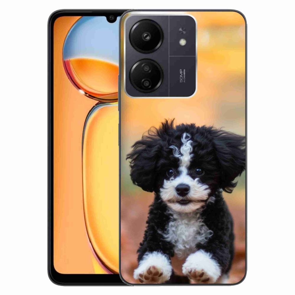 Gél borítás mmCase a Xiaomi Poco C65/Redmi 13C - aranyos kiskutya 2