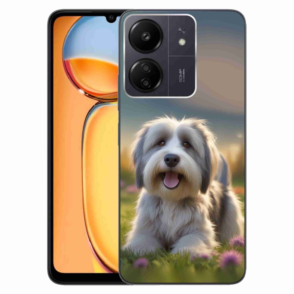 Gél borítás mmCase a Xiaomi Poco C65/Redmi 13C számára - aranyos havanese kutya