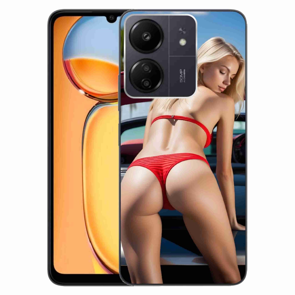 Gél borítás mmCase a Xiaomi Poco C65/Redmi 13C - szexi nő 2