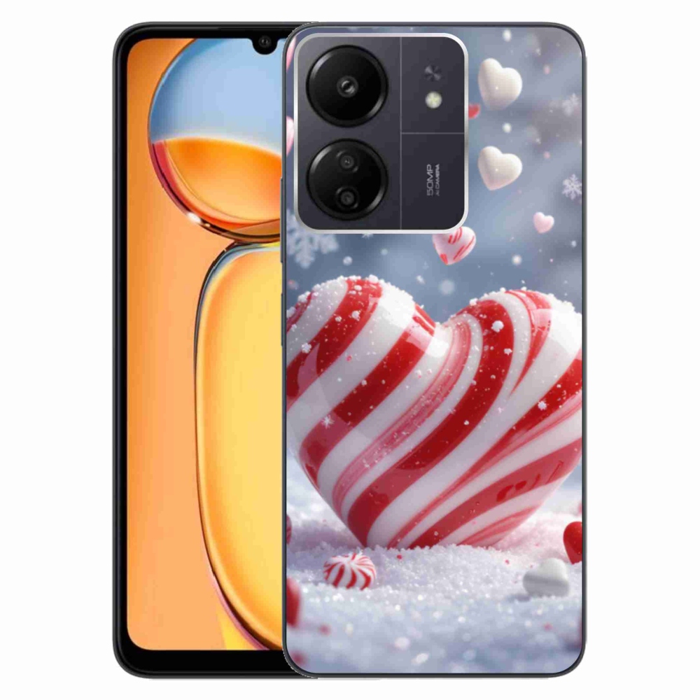 Gél borító mmCase a Xiaomi Poco C65/Redmi 13C - édes szívhez