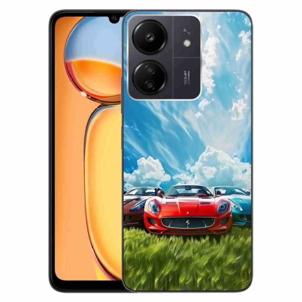 Gél borítás mmCase a Xiaomi Poco C65/Redmi 13C - sportkocsikhoz