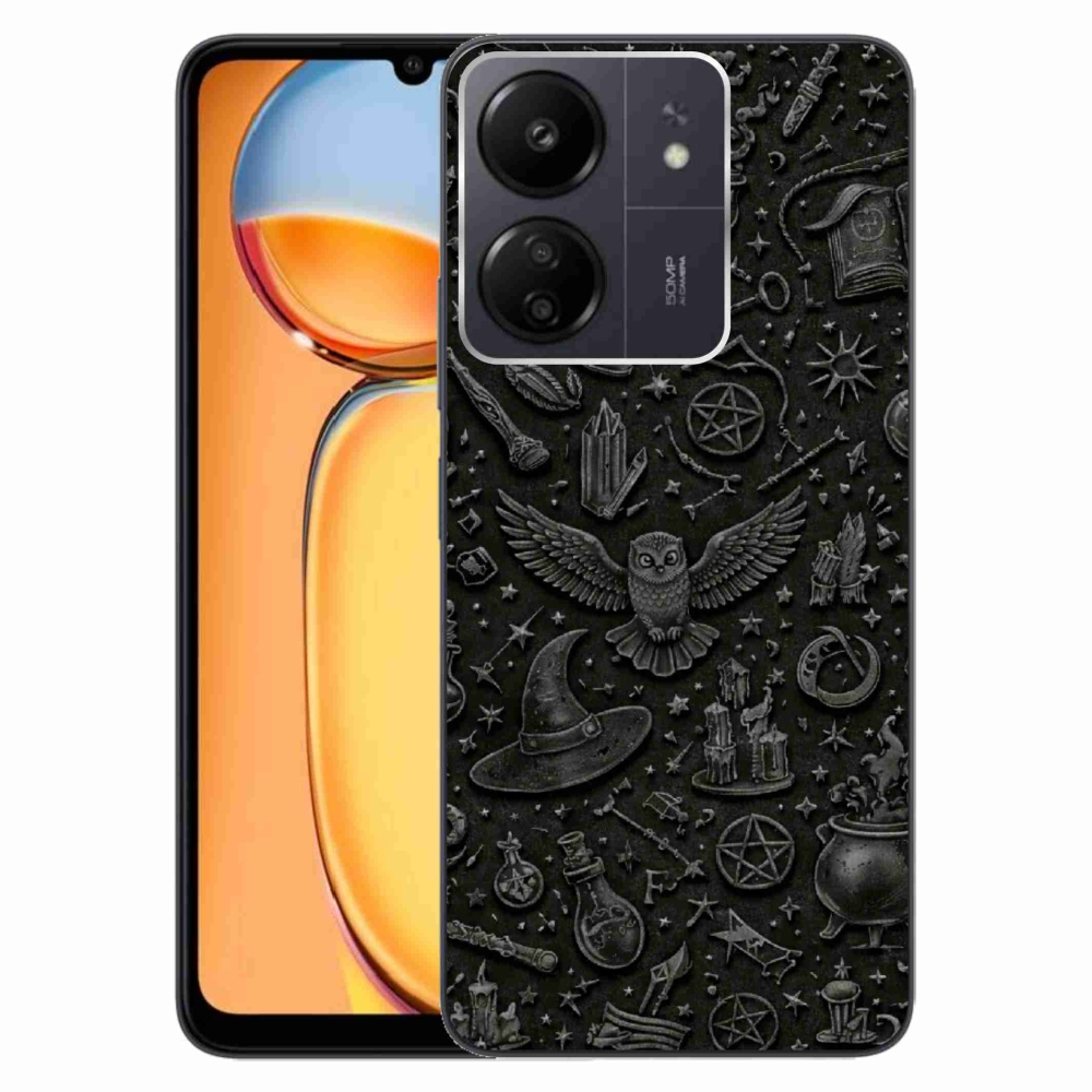Gél borítás mmCase a Xiaomi Poco C65/Redmi 13C - sötét varázslatos világhoz
