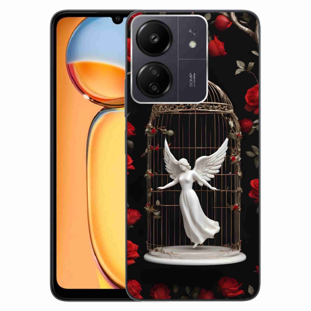 Gél borítás mmCase a Xiaomi Poco C65/Redmi 13C - csapdába esett angyalhoz
