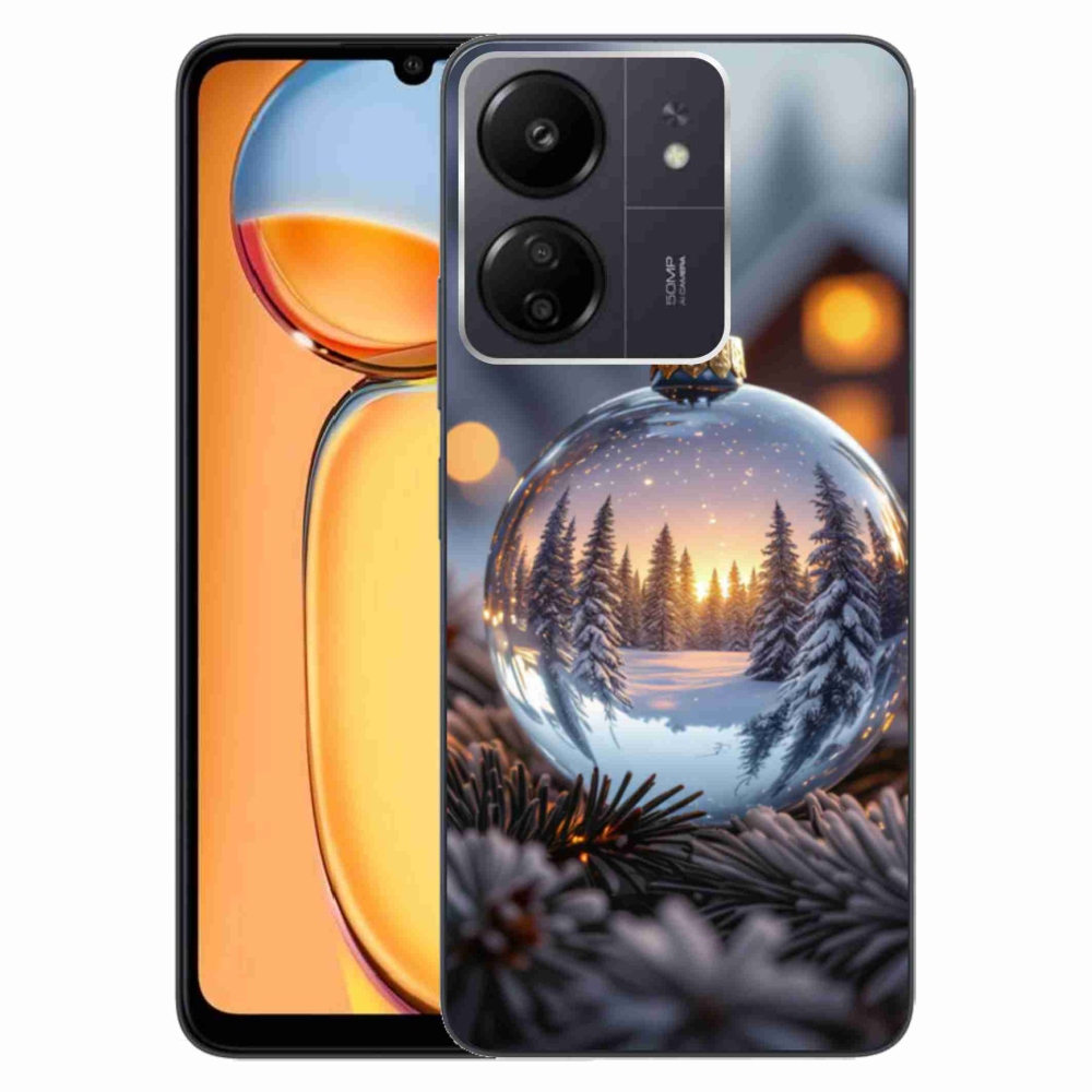 Gél borítás mmCase a Xiaomi Poco C65/Redmi 13C számára - karácsonyi dekoráció