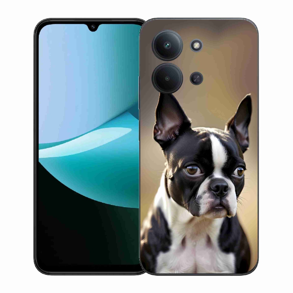 Gél borítás mmCase for Xiaomi Poco C85 (171mm)/Redmi 15C (171mm) - Boston Terrier