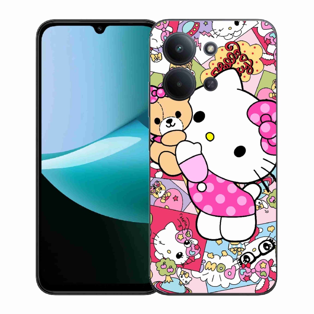 Gél borítás mmCase a Xiaomi Poco C85 (171mm)/Redmi 15C (171mm) - cuki cica számára