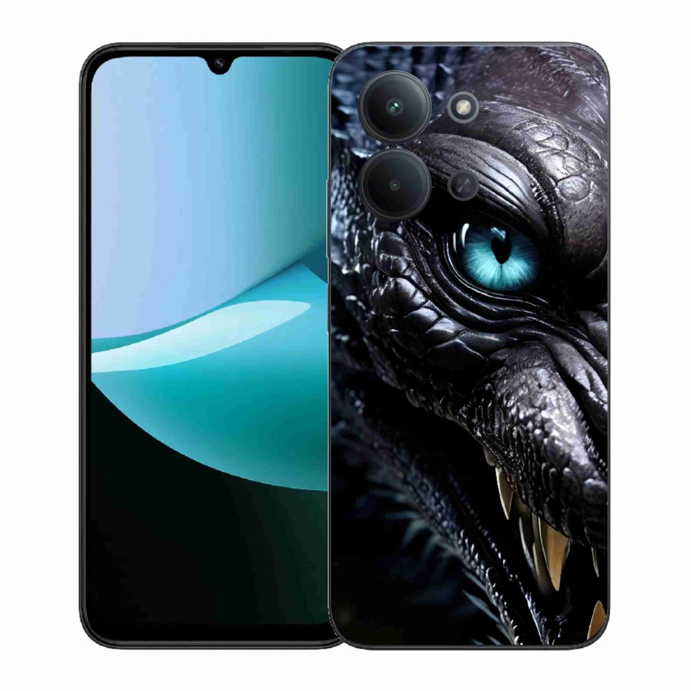 Gél borítás mmCase a Xiaomi Poco C85 (171mm)/Redmi 15C (171mm) - sárkány nézethez