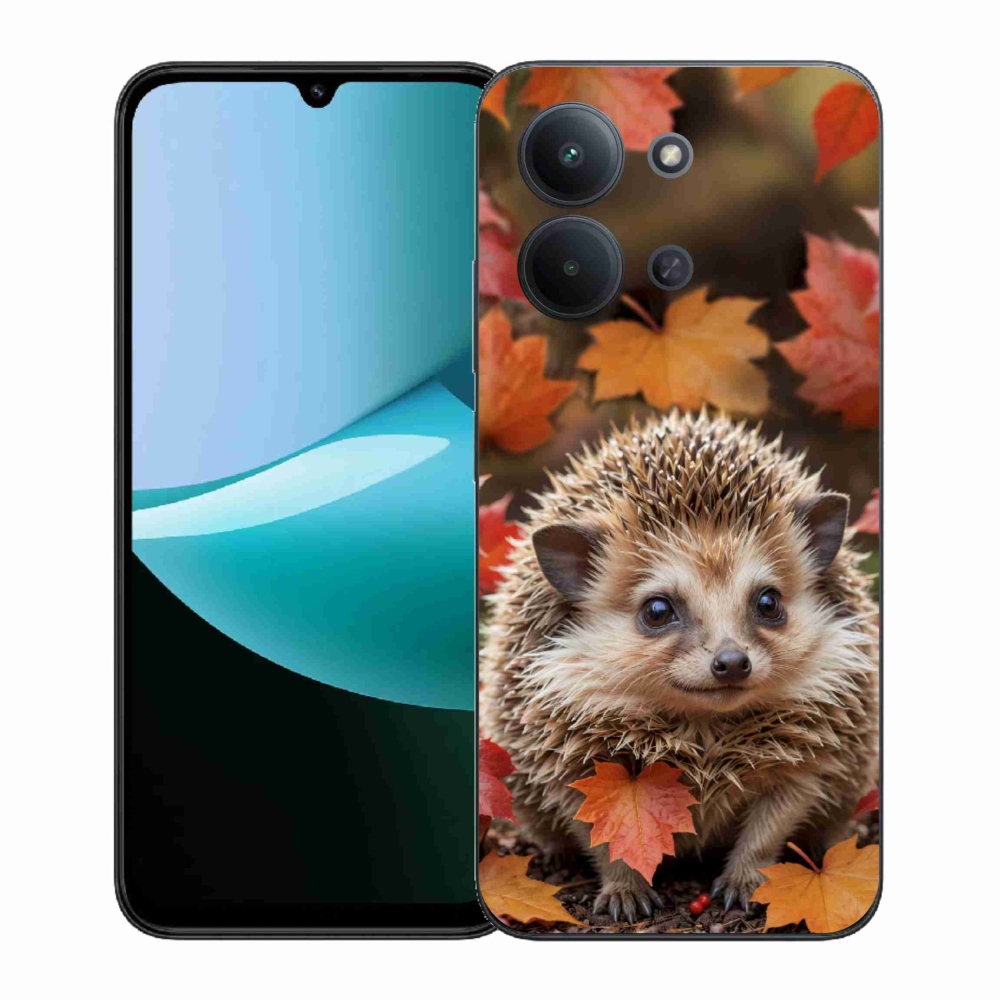 Gél borítás mmCase a Xiaomi Poco C85 (171mm)/Redmi 15C (171mm) - süni levelekben