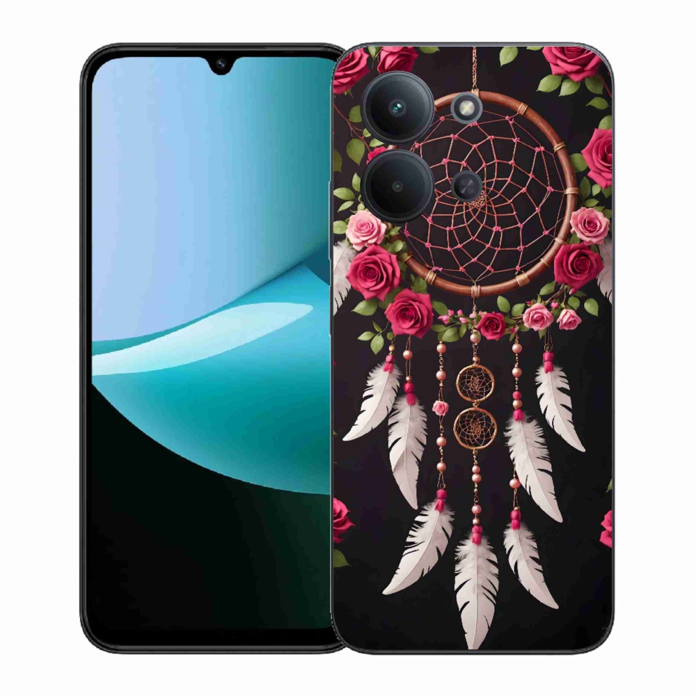 Gél borítás mmCase a Xiaomi Poco C85 (171mm)/Redmi 15C (171mm) - álomfogó rózsákkal