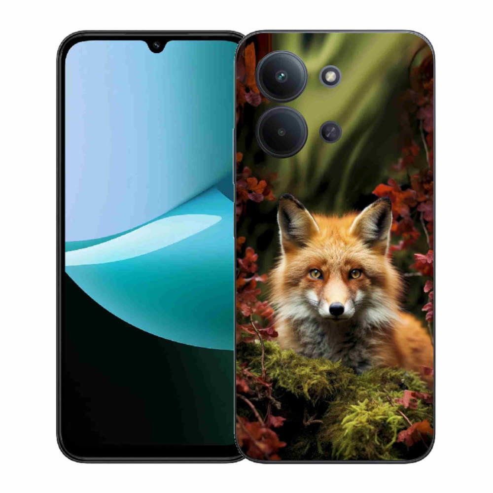 Zselés borítás mmCase a Xiaomi Poco C85 (171mm)/Redmi 15C (171mm) - róka az erdőben