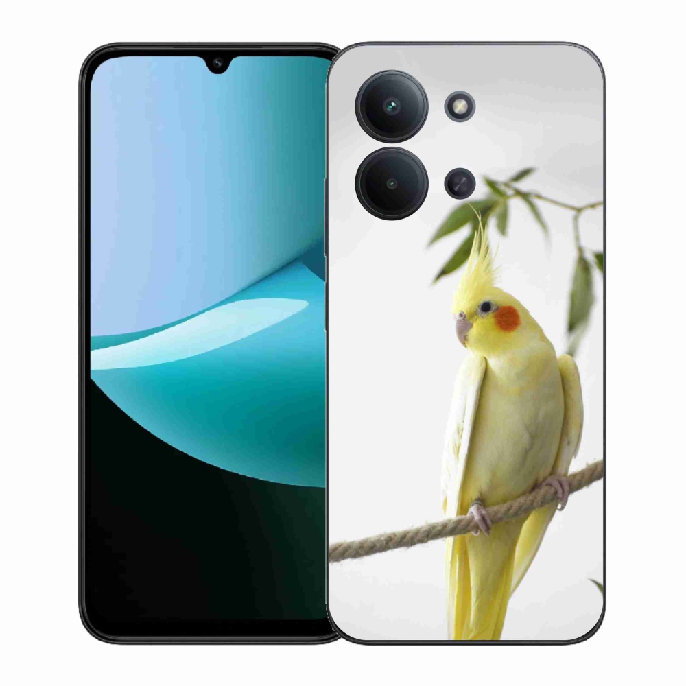 Gél borítás mmCase for Xiaomi Poco C85 (171mm)/Redmi 15C (171mm) - papagáj korela chocholatá