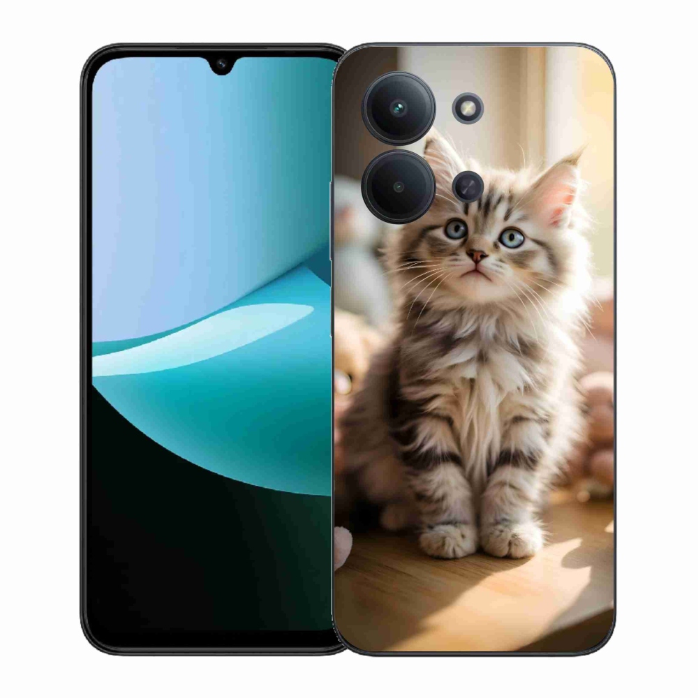 Gél borítás mmCase a Xiaomi Poco C85 (171mm)/Redmi 15C (171mm) - aranyos cica 10