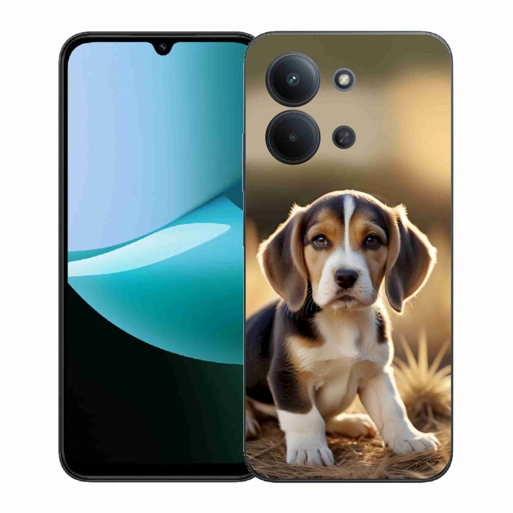 Gél borítás mmCase a Xiaomi Poco C85 (171mm)/Redmi 15C (171mm) számára - aranyos bézs