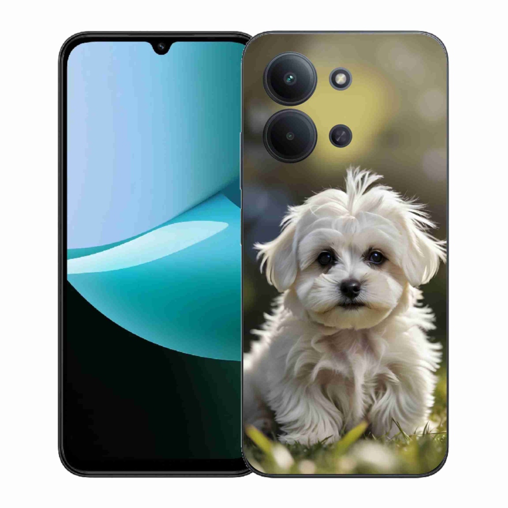 Gél borítás mmCase a Xiaomi Poco C85 (171mm)/Redmi 15C (171mm) számára - aranyos máltai kutya