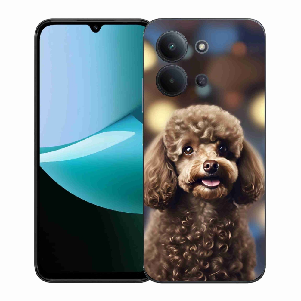 Gél borítás mmCase a Xiaomi Poco C85 (171mm)/Redmi 15C (171mm) számára - aranyos uszkár