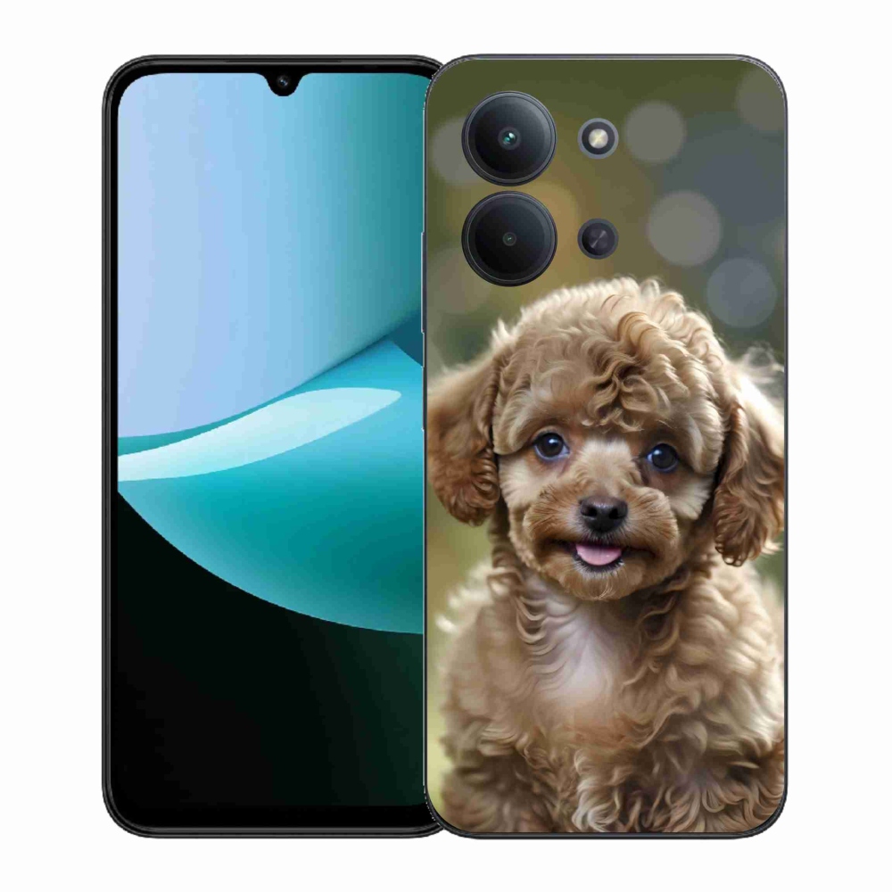 Gél borítás mmCase a Xiaomi Poco C85 (171mm)/Redmi 15C (171mm) számára - aranyos uszkár