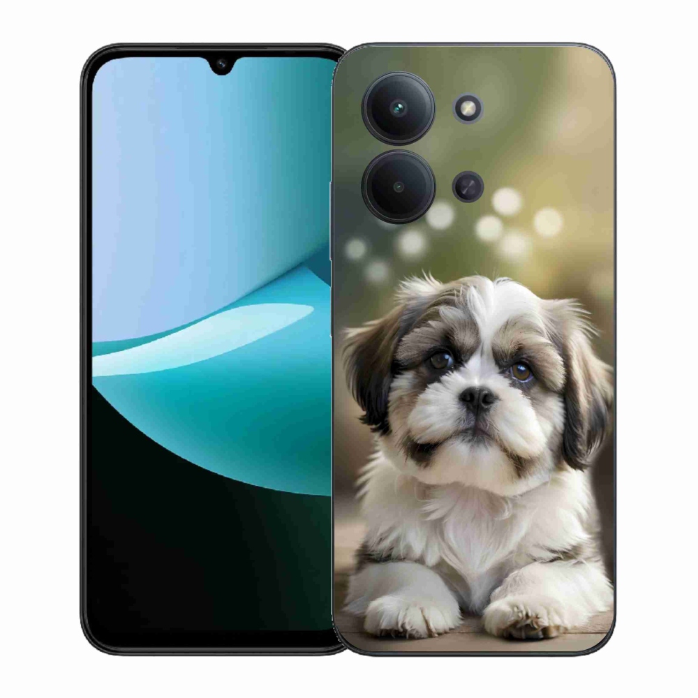 Gél borítás mmCase a Xiaomi Poco C85 (171mm)/Redmi 15C (171mm) - aranyos shih-tzu
