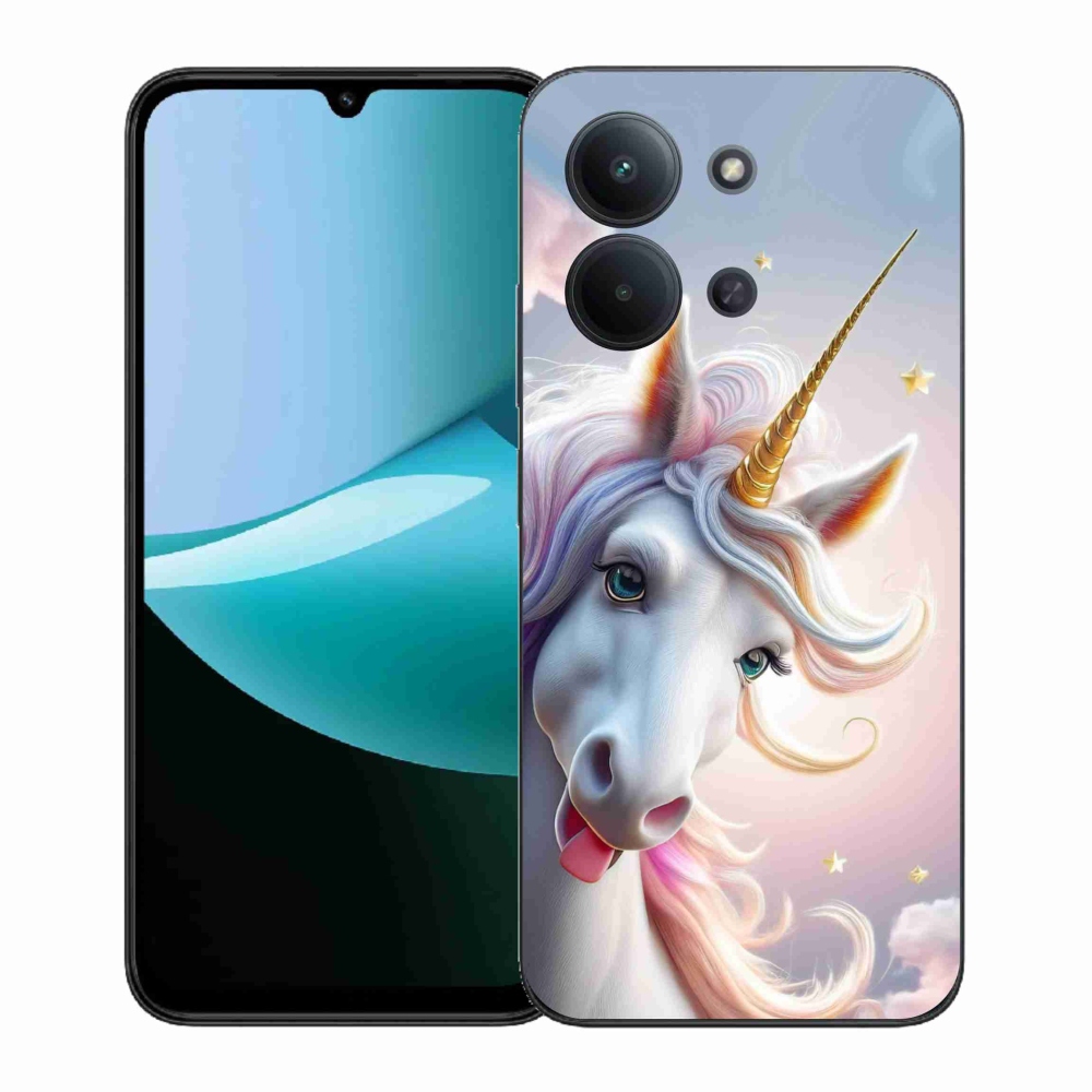 Gél borítás mmCase a Xiaomi Poco C85 (171mm)/Redmi 15C (171mm) - vidám egyszarvúhoz