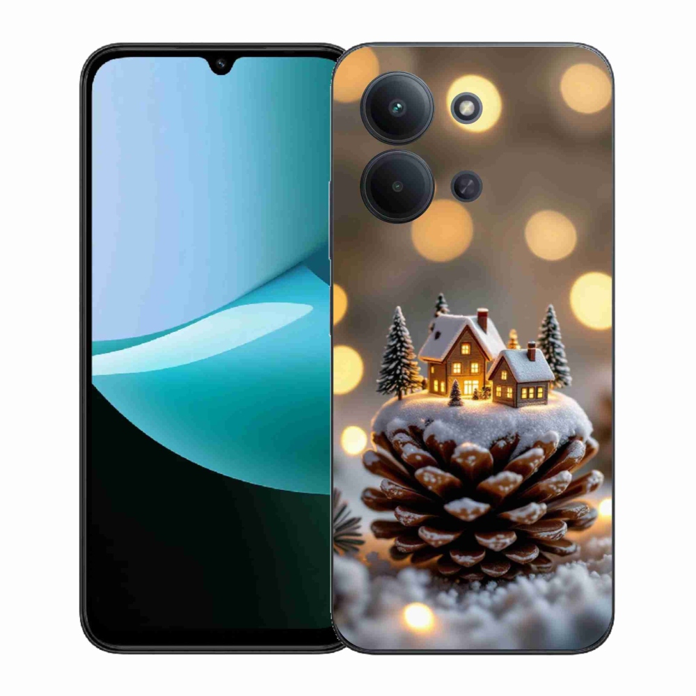 Gél borítás mmCase for Xiaomi Poco C85 (171mm)/Redmi 15C (171mm) - winter village