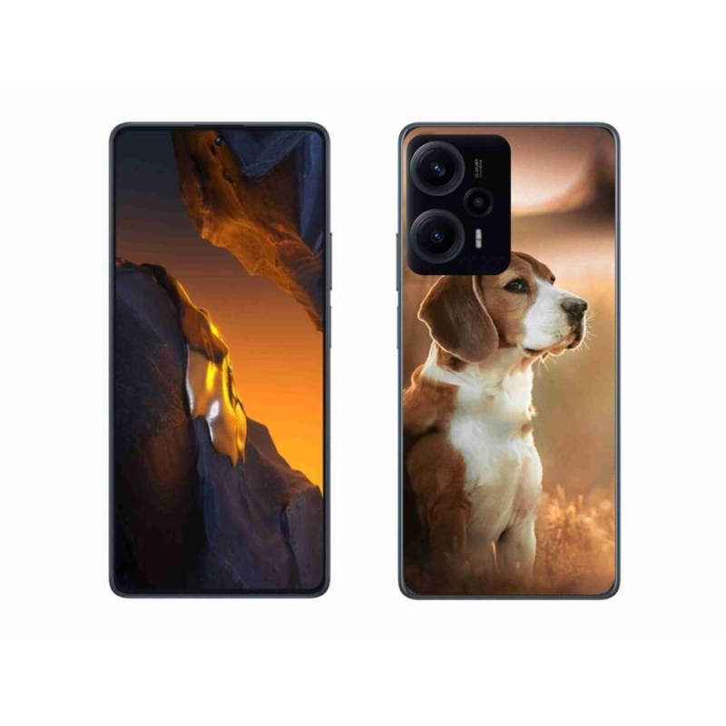 Gél borítás mmCase a Xiaomi Poco F5 készülékhez - bézs színű