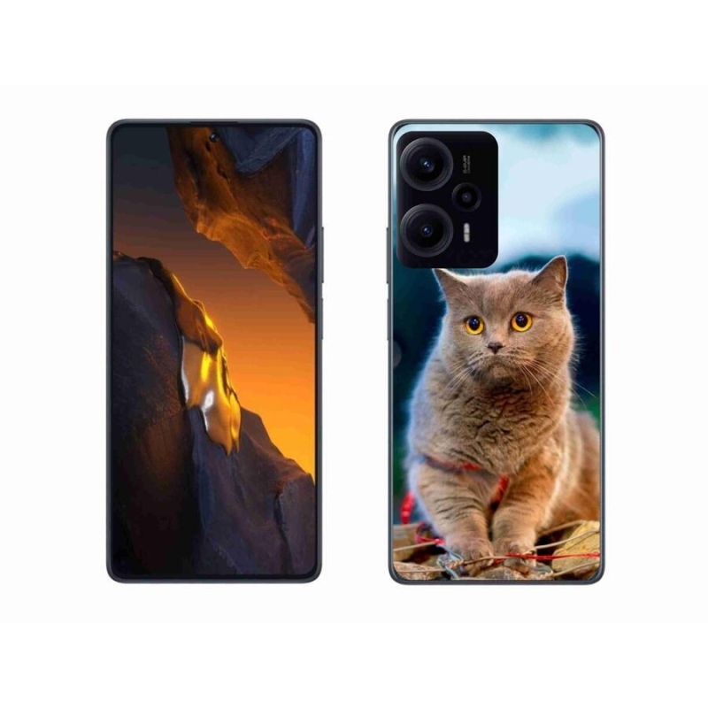 Gél borítás mmCase a Xiaomi Poco F5 készülékhez - brit kék 2