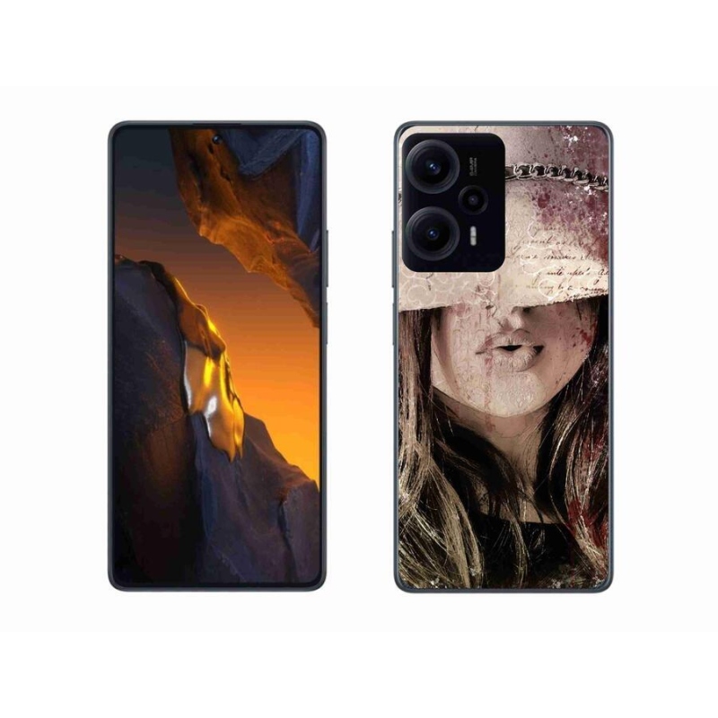 Gél borító mmCase a Xiaomi Poco F5-hez - lány