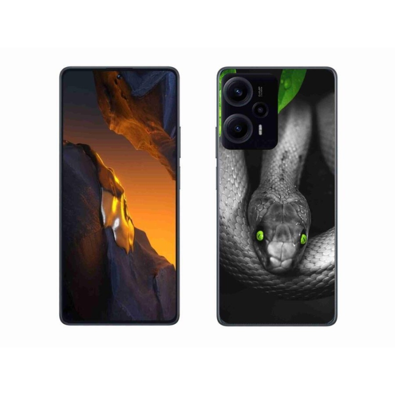 Gél borítás mmCase a Xiaomi Poco F5-hez - kígyó