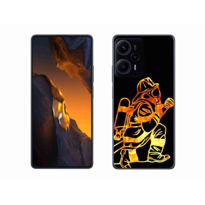 Gél borítás mmCase a Xiaomi Poco F5-hez - tűzoltó 1