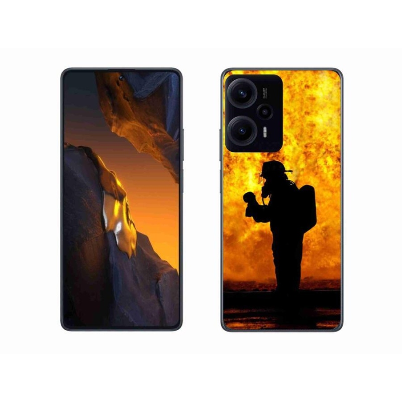 Gél borítás mmCase a Xiaomi Poco F5 számára - tűzoltó