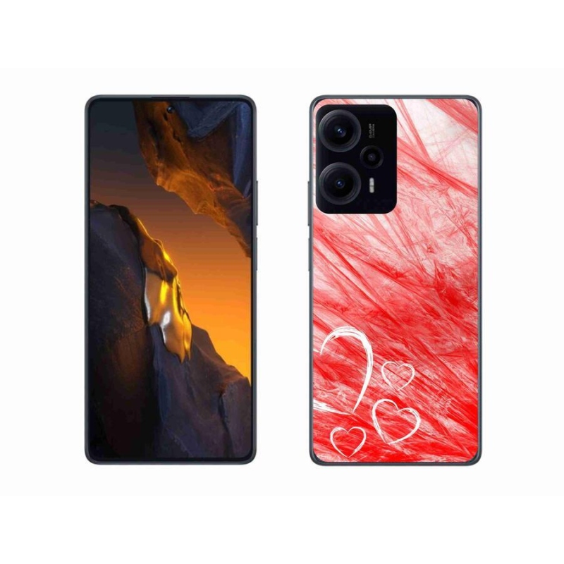 Gél borítás mmCase a Xiaomi Poco F5 készülékhez - szív