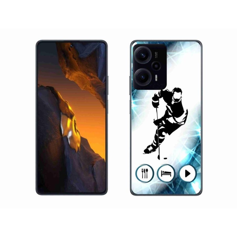 Gél borítás mmCase a Xiaomi Poco F5 számára - hoki 1