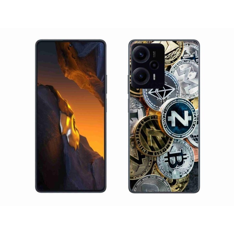 Gél borítás mmCase a Xiaomi Poco F5 számára - kriptovaluták