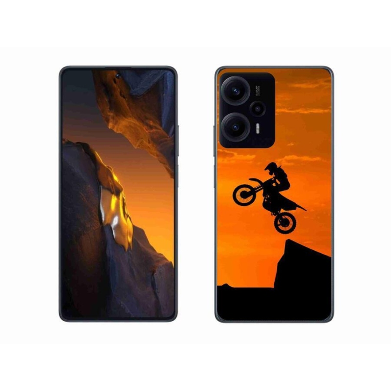 Gél borítás mmCase a Xiaomi Poco F5 készülékhez - motocross