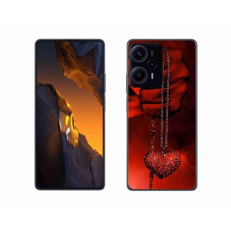 Gél borítás mmCase a Xiaomi Poco F5-hez - nyaklánc