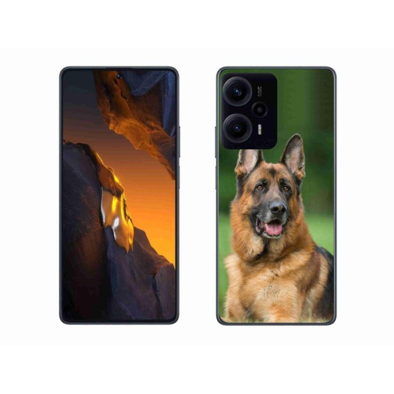 Gél borítás mmCase a Xiaomi Poco F5 készülékhez - Német juhászkutya