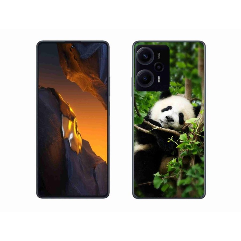 Gél borítás mmCase a Xiaomi Poco F5 készülékhez - panda