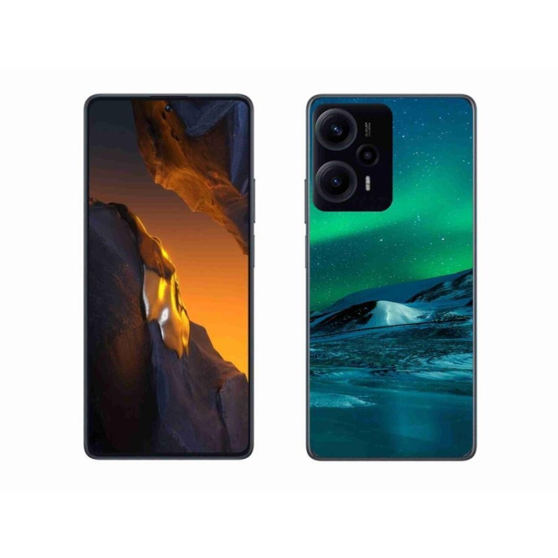 Gél borítás mmCase a Xiaomi Poco F5 készülékhez - sarki fény