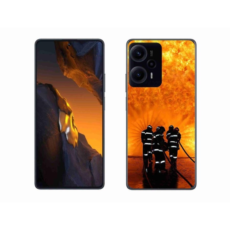 Gél borítás mmCase a Xiaomi Poco F5-hez - tűz