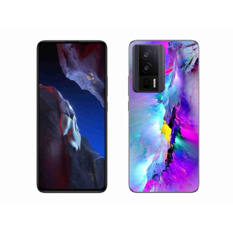 Gél borítás mmCase a Xiaomi Poco F5 Pro készülékhez - absztrakt