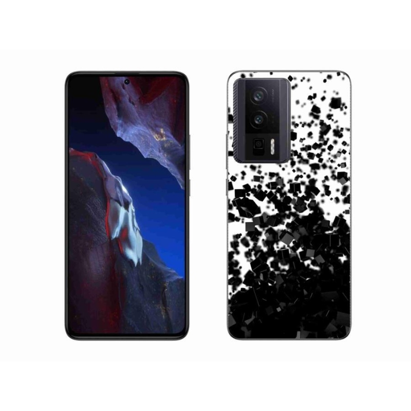 Gél borítás mmCase a Xiaomi Poco F5 Pro számára - absztrakt minta 1