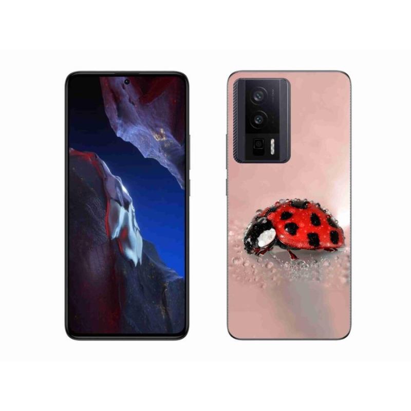 Gél borítás mmCase a Xiaomi Poco F5 Pro számára - katicabogár